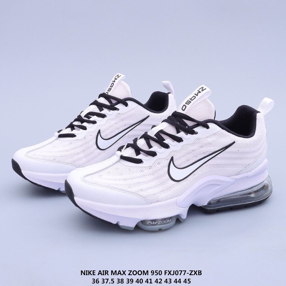 2020 Nike Air Max Zoom 950 White Black Running Shoes - Click Image to Close